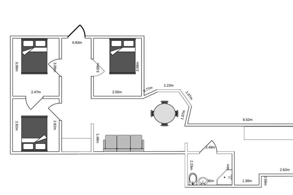 Spacious 3 Bedroom Manor Flat Next To Tivoli コペンハーゲン エクステリア 写真